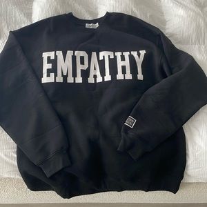 Mayfair EMPATHY crewneck. Oversized
